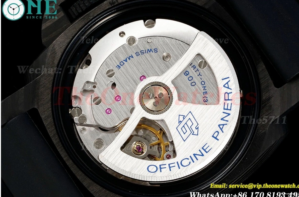 Black Submersible Carbon RU Dial P900 VSF 42MM PAM2231 0209